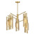 Savoy House - 1-8032-5-322 - Five Light Chandelier - Hillbourne - Warm Brass