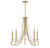 Savoy House - 1-8803-5-322 - Five Light Chandelier - Helen - Warm Brass