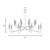 Baker 16 Light Chandelier (1-8862-16-322)