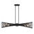 Savoy House - 1-9601-6-89 - Six Light Linear Chandelier - Longfellow - Matte Black