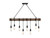 Burgess Eight Light Linear Chandelier (1-990-8-41)