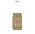 Savoy House - 3-1773-6-320 - Six Light Pendant - Ashburn - Warm Brass/Rope
