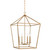 Savoy House - 3-422-6-322 - Six Light Pendant - Townsend - Warm Brass