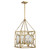 Savoy House - 3-5063-4-322 - Four Light Pendant - Balfour - Warm Brass
