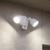 LED Double Flood Light (4-FLOOD-A2-3000K-WH)