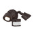 LED Motion Sensored Double Flood Light (4-FLOOD-MS-A2-3000K-BZ)