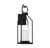 Hamilton One Light Outdoor Wall Lantern (5-1985-BK)