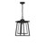 Denver One Light Outdoor Hanging Lantern (5-2025-BK)