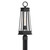 Payne One Light Outdoor Post Lantern (5-209-BK)