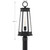 Payne One Light Outdoor Post Lantern (5-209-BK)