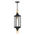 Savoy House - 5-277-144 - One Light Outdoor Hanging Lantern - Glendale - Matte Black and Weathered Brushed Brass
