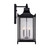 Dunnmore Three Light Wall Lantern (5-3453-BK)