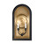 Savoy House - 5-412-331 - Two Light Outdoor Wall Lantern - Grotto - Matte Black with Vintage Gold