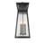Millford Three Light Outdoor Wall Lantern (5-636-BK)