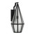 Peninsula One Light Outdoor Wall Lantern (5-705-BK)