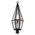 Peninsula One Light Outdoor Post Lantern (5-707-BK)