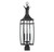 Montpelier Three Light Outdoor Post Lantern (5-769-BK)