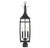 Montpelier Three Light Outdoor Post Lantern (5-769-BK)