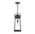 Boone One Light Outdoor Hanging Lantern (5-816-BK)