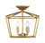 Savoy House - 6-328-4-322 - Four Light Semi-Flush Mount - Townsend - Warm Brass