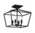 Townsend Four Light Semi-Flush Mount (6-328-4-44)