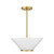 Blair Three Light Convertible Semi-Flush /Pendant (6-4012-3-322)
