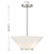 Blair Three Light Convertible Semi-Flush /Pendant (6-4012-3-SN)