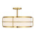 Savoy House - 6-4193-4-322 - Four Light Semi-Flush Mount - Chauncey - Warm Brass