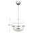 Denmar Four Light Convertible Semi-Flush/Pendant (6-4723-4-11)