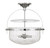 Denmar Four Light Convertible Semi-Flush/Pendant (6-4723-4-11)