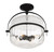 Denmar Four Light Convertible Semi-Flush/Pendant (6-4723-4-89)