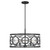 Savoy House - 6-5065-5-89 - Five Light Convertible Semi-Flush /Pendant - Balfour - Matte Black
