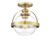 Savoy House - 6-7200-1-322 - One Light Semi-Flush Mount - Pendleton - Warm Brass