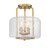 Savoy House - 6-7790-3-322 - Three Light Semi-Flush Mount - Avalon - Warm Brass
