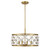 Bailey Four Light Convertible Semi-Flush /Pendant (6-8410-4-322)