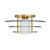 Newell One Light Semi-Flush Mount (6-8602-1-322)