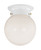 Savoy House - 6-904-5-WHT - One Light Flush Mount - Flush Mount - White