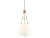 Savoy House - 7-2201-4-322 - Four Light Pendant - Austin - Warm Brass
