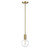 Savoy House - 7-3075-1-322 - One Light Mini Pendant - Wright - Warm Brass
