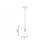 Octave One Light Pendant (7-4036-1-BK)