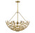 Savoy House - 7-4199-6-171 - Six Light Pendant - Birch - Burnished Brass