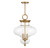 Savoy House - 7-5801-3-322 - Three Light Pendant - Bergdorf - Warm Brass