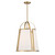 Savoy House - 7-6304-4-322 - Four Light Pendant - Chartwell - Warm Brass