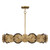 Savoy House - 7-6384-5-61 - Five Light Pendant - Lincoln - Distressed Gold/Bronze