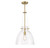 Savoy House - 7-7006-1-322 - One Light Pendant - Foster - Warm Brass