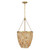 Savoy House - 7-7560-4-322 - Four Light Pendant - Catalan - Warm Brass