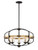 Savoy House - 7-8041-5-79 - Five Light Pendant - Kirkland - English Bronze and Warm Brass