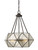 Savoy House - 7-9008-4-28 - Four Light Pendant - Tartan - Oiled Burnished Bronze