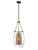 Savoy House - 7-9063-1-95 - One Light Pendant - Dunbar - Warm Brass w/Bronze