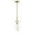 Savoy House - 7-9770-1-322 - One Light Mini Pendant - Winfield - Warm Brass
